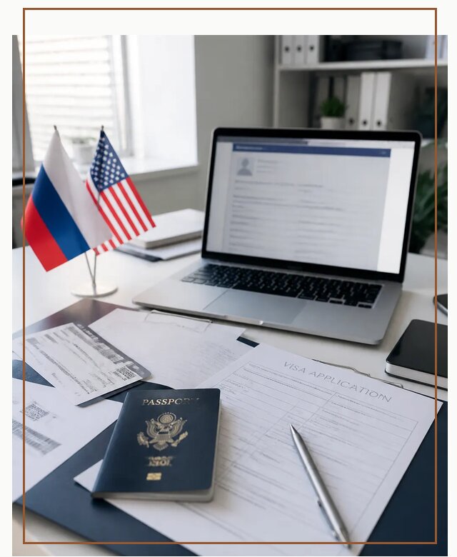 Оформление визы в США для туристов и бизнеса в Приморско-Ахтарске