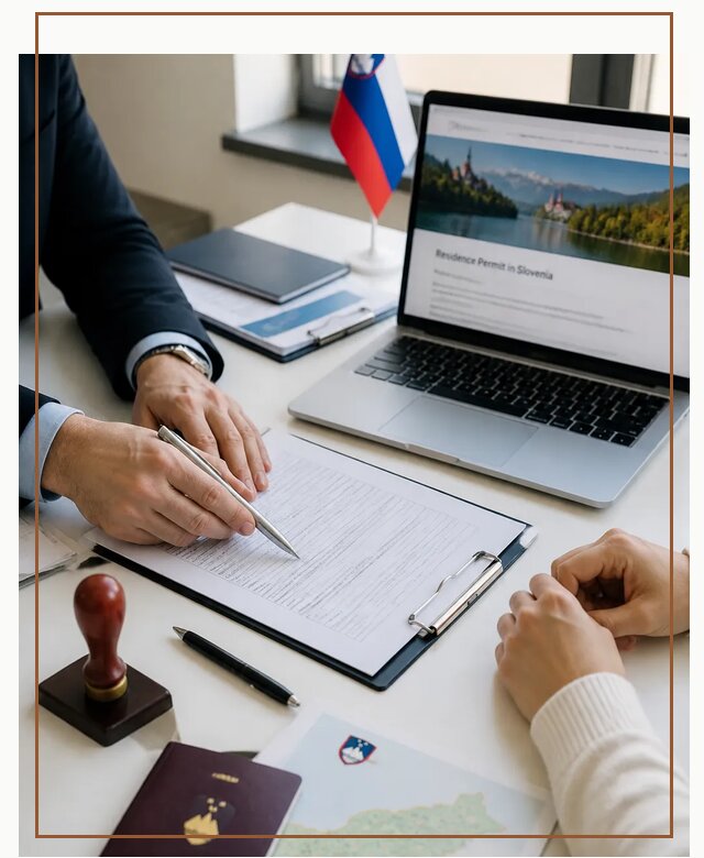 Оформление вида на жительство в Словении под ключ в Приморско-Ахтарске
