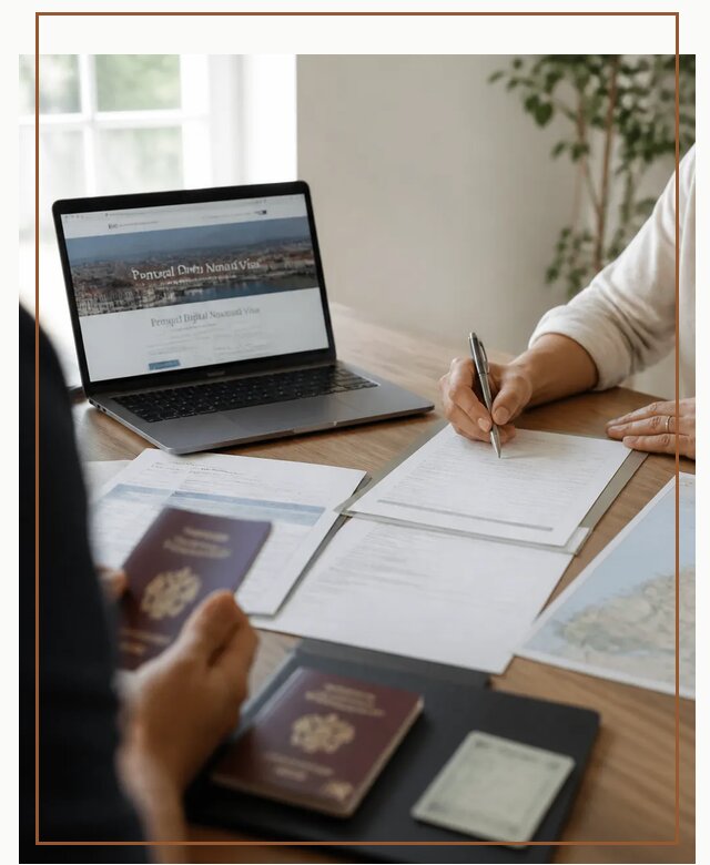 Оформление Digital Nomad и ВНЖ Португалии в Приморско-Ахтарске